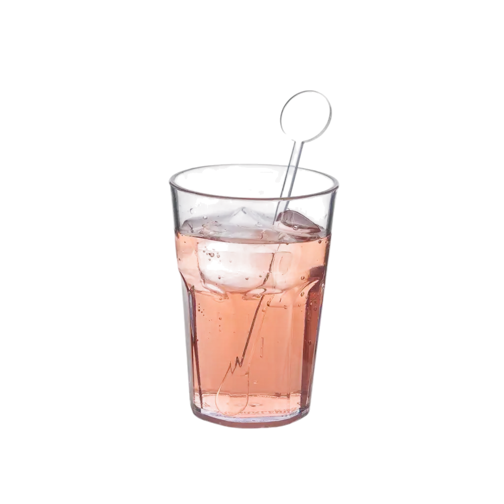 Agitatore per cocktail 17 cm in PP trasparente (Mojito, Caïpi) - Riutilizzabile (confezione da 100)