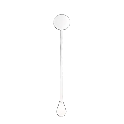Agitatore per cocktail 17 cm in PP trasparente (Mojito, Caïpi) - Riutilizzabile (confezione da 100)
