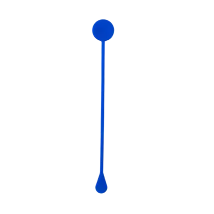 Agitatore standard per cocktail 22 cm in PP blu - riutilizzabile (confezione da 100)