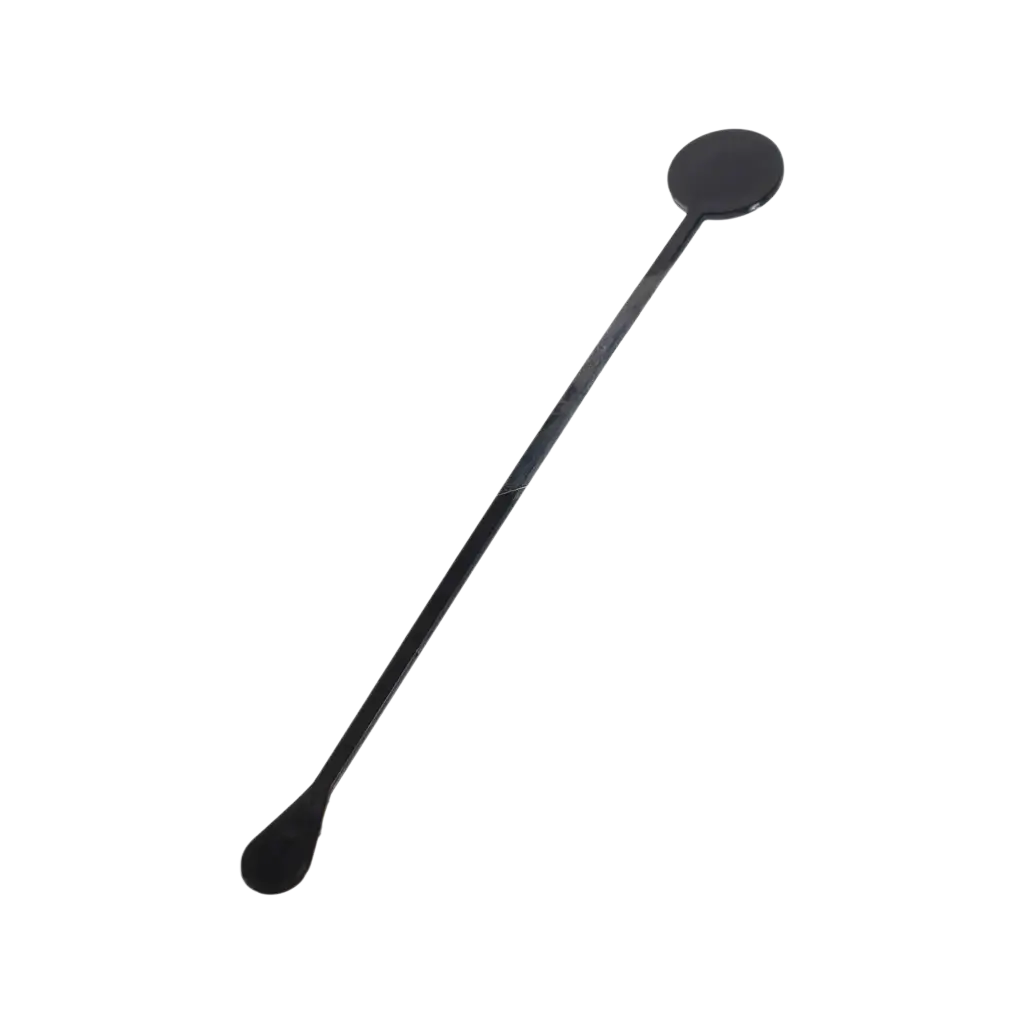 Agitatore standard per cocktail 22 cm in PP nero - riutilizzabile (confezione da 100)