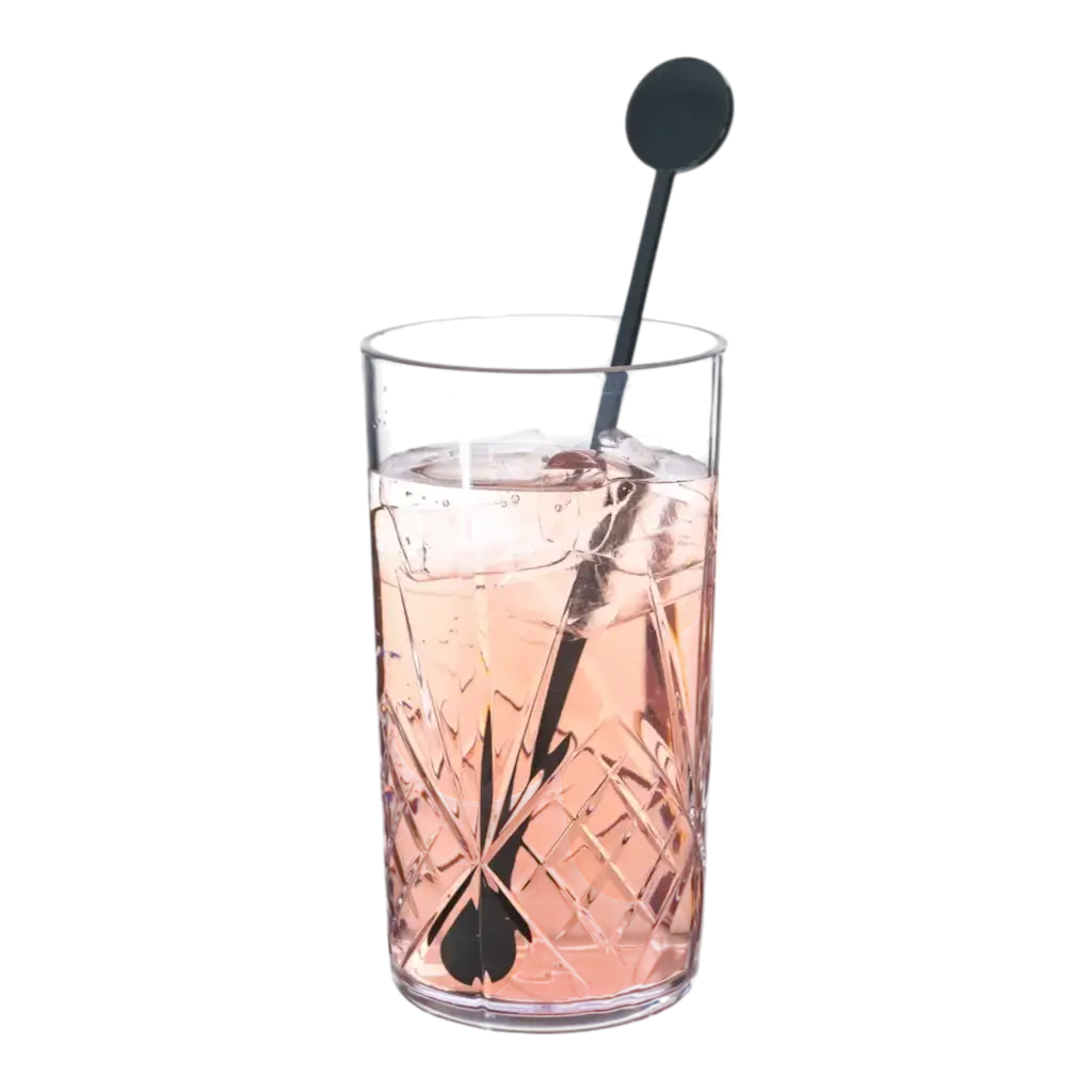 Agitatore standard per cocktail 22 cm in PP nero - riutilizzabile (confezione da 100)