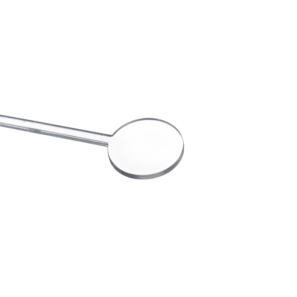 Agitatore standard per cocktail 22 cm in PP trasparente - riutilizzabile (confezione da 100)