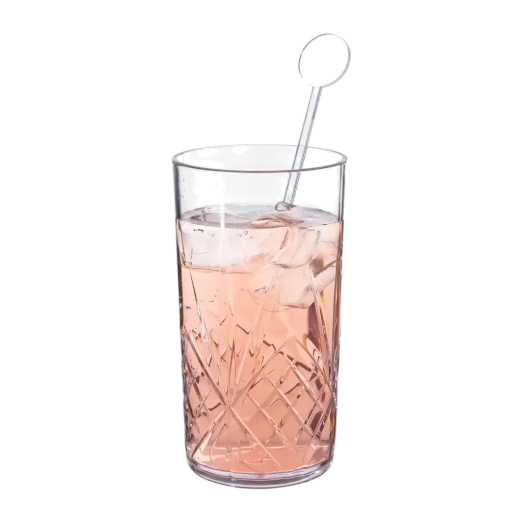 Agitatore standard per cocktail 22 cm in PP trasparente - riutilizzabile (confezione da 100)