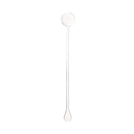 Agitatore standard per cocktail 22 cm in PP trasparente - riutilizzabile (confezione da 100)