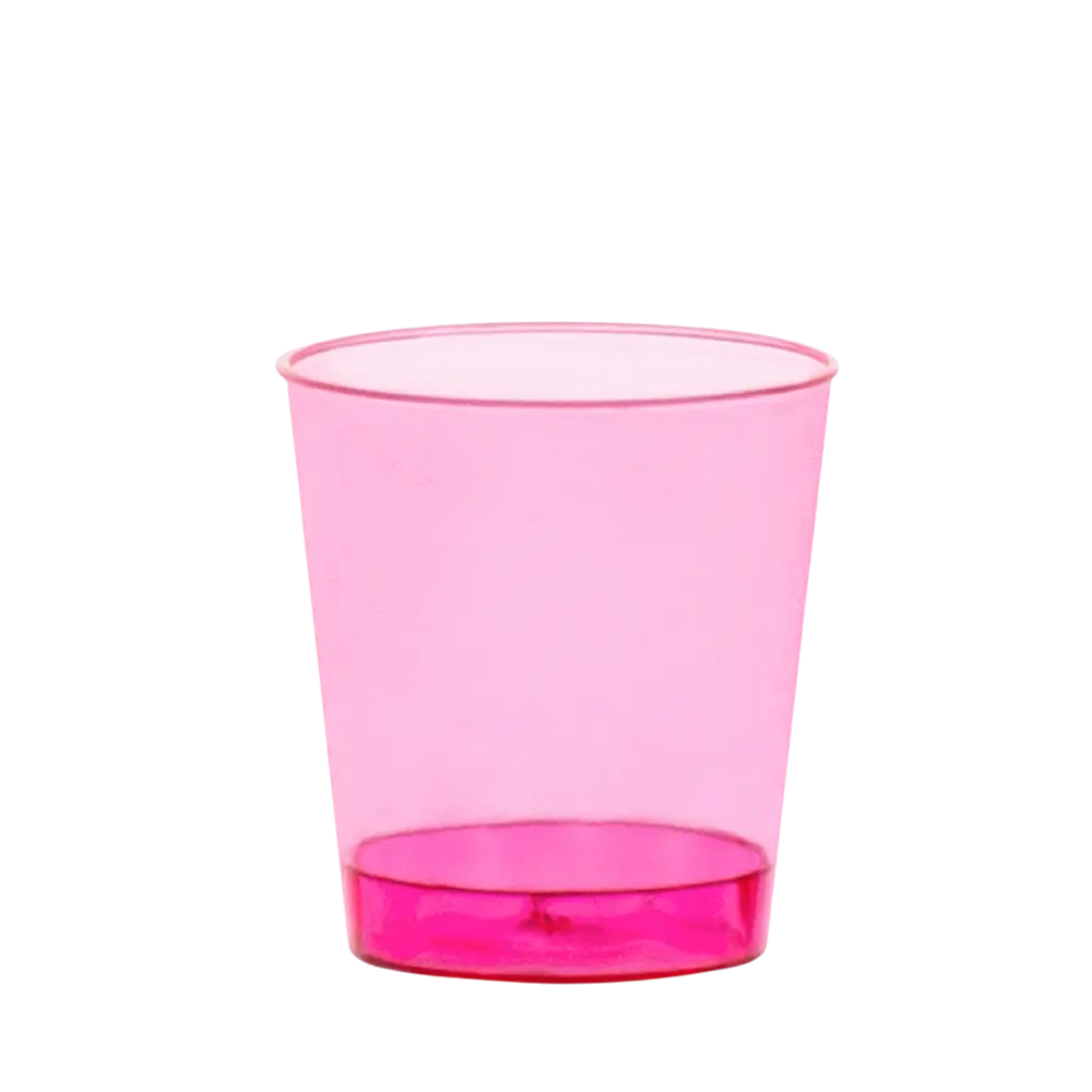 20 bicchierini fluorescenti UV riutilizzabili da 50 ml