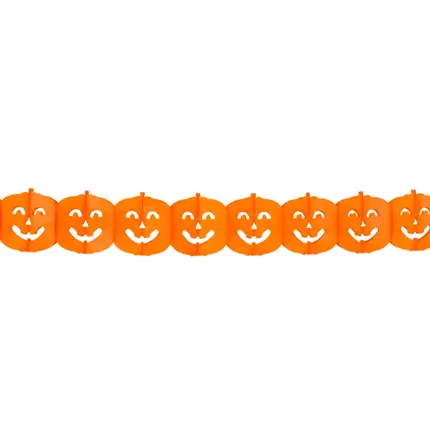Ghirlanda di zucche di Halloween