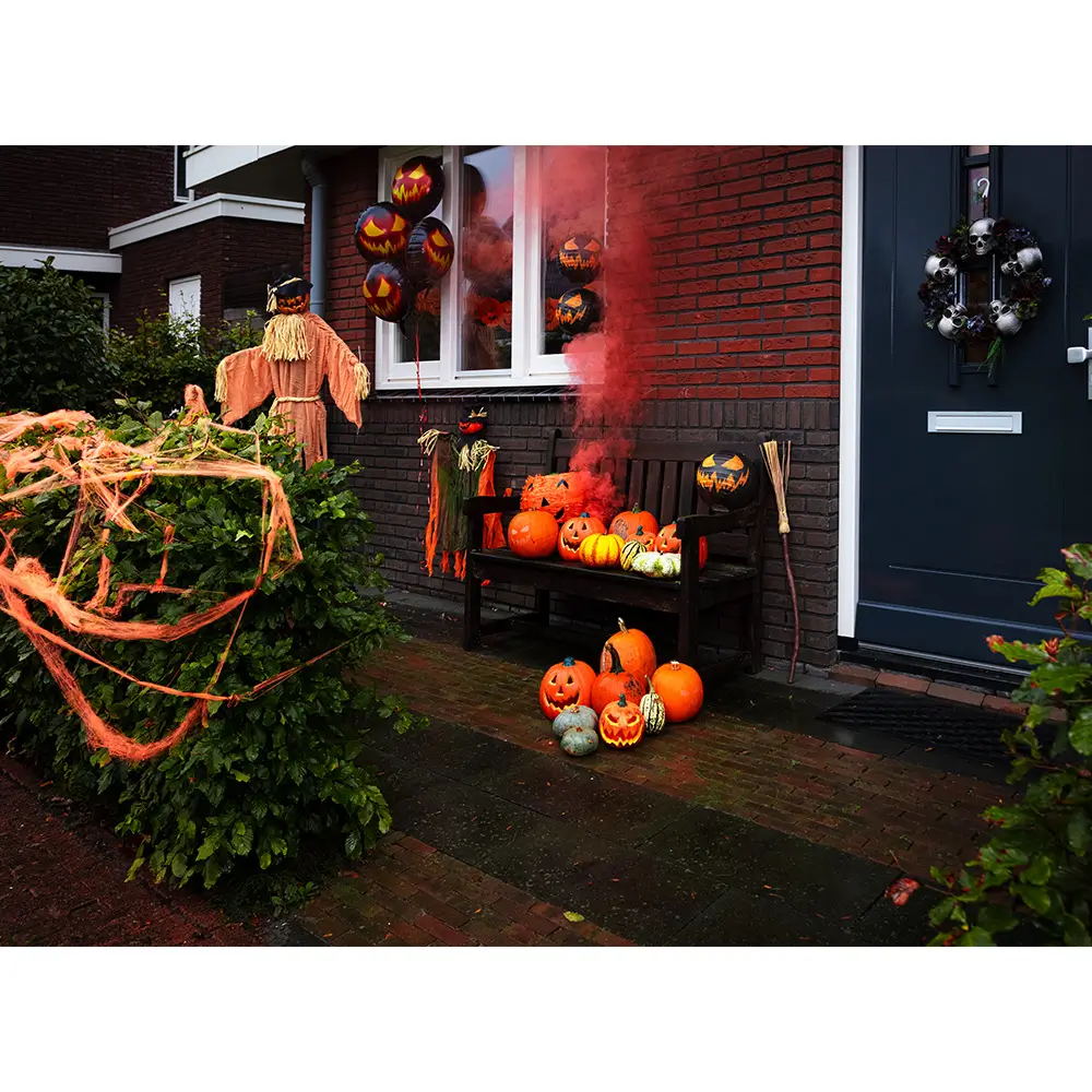 Palloncino zucca spaventosa di Halloween