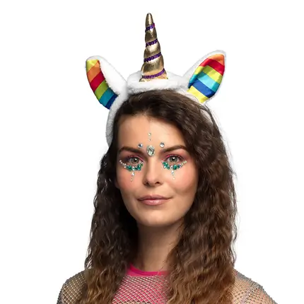 Diadema unicorno arcobaleno
