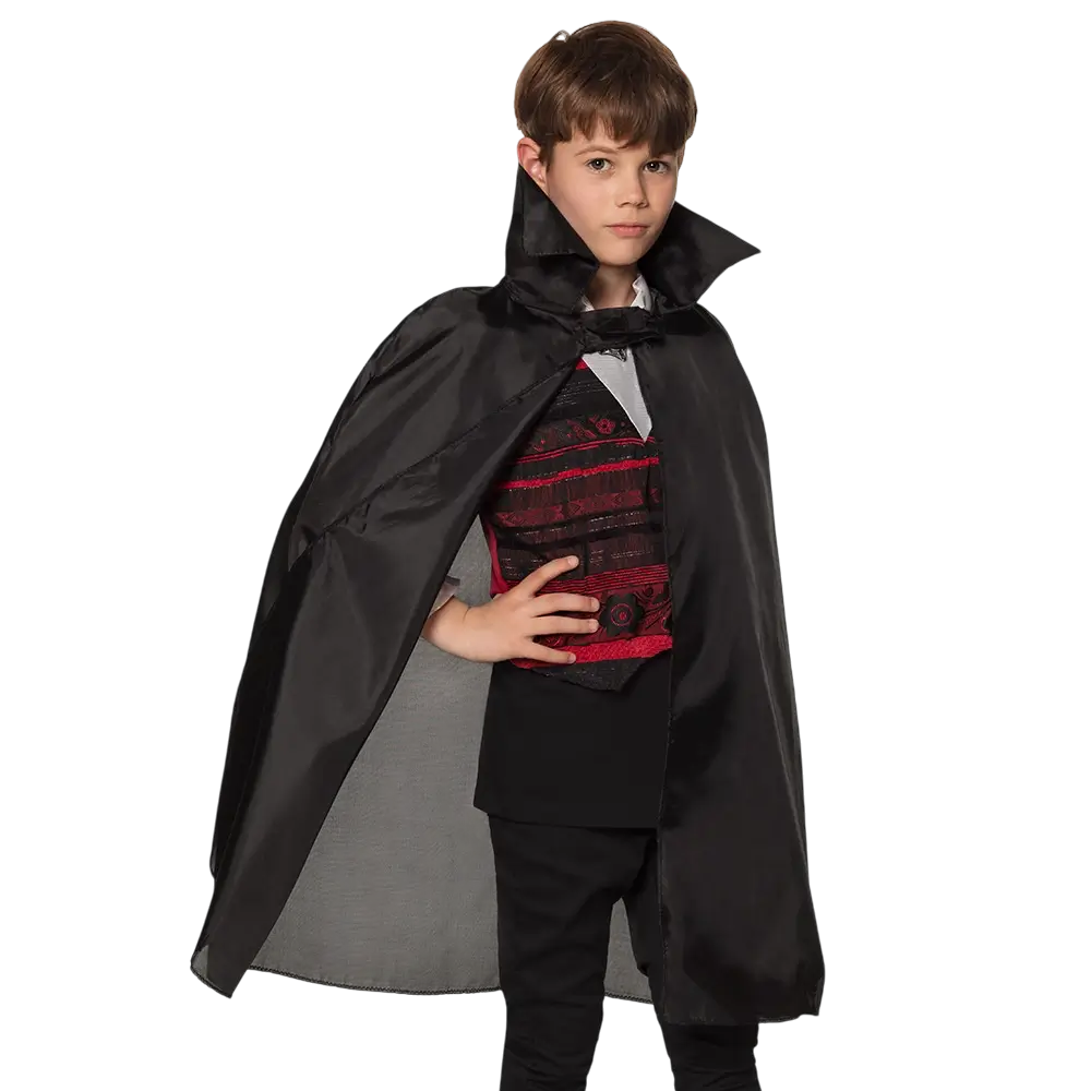 Mantello nero da vampiro - bambino