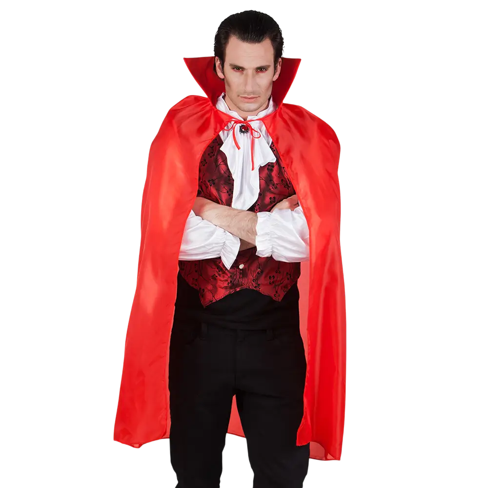 Mantello rosso da vampiro per adulti