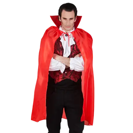 Mantello rosso da vampiro per adulti