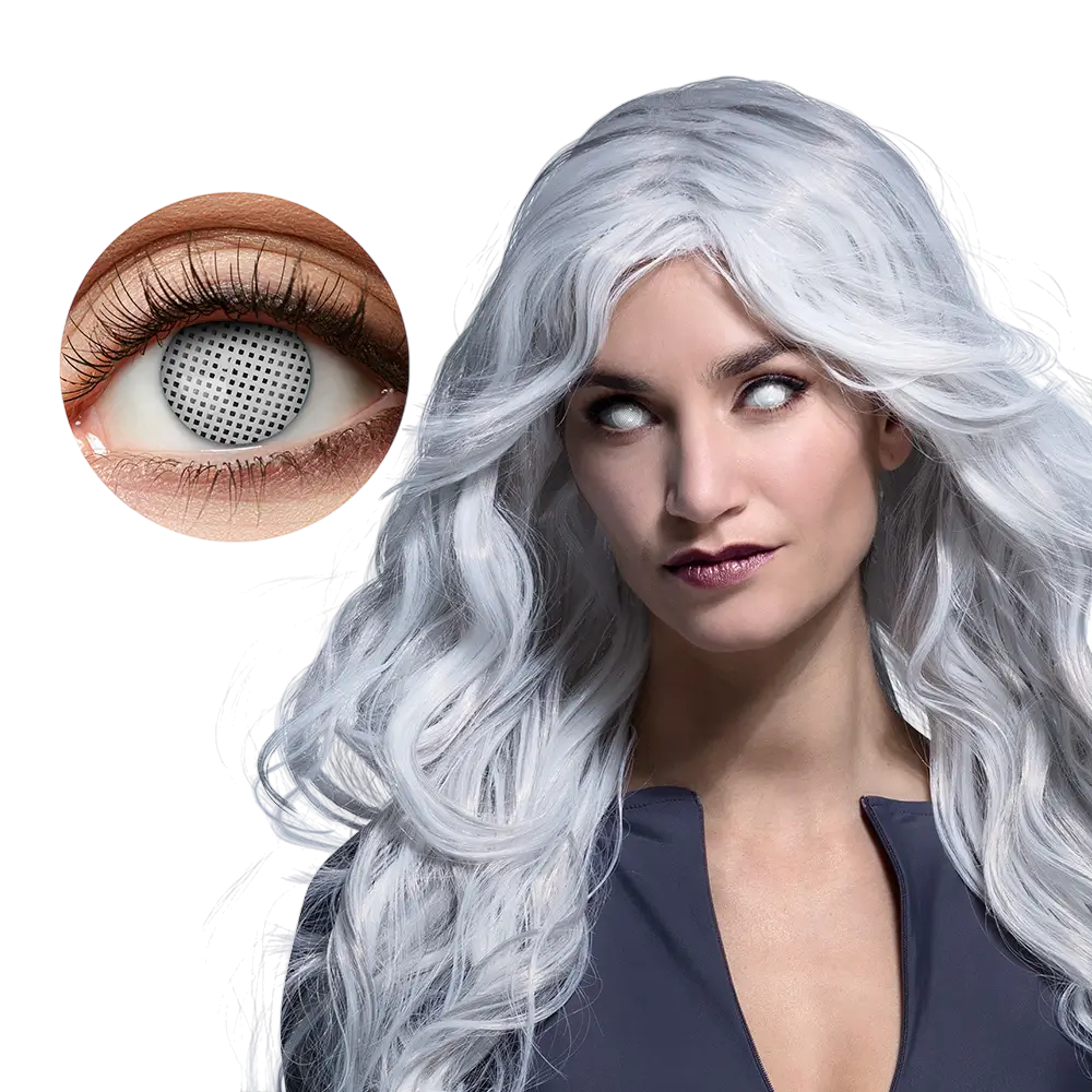 Lenti Halloween bianco mistico 12 mesi
