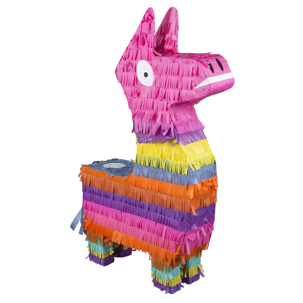Pignatta a forma di lama multicolore