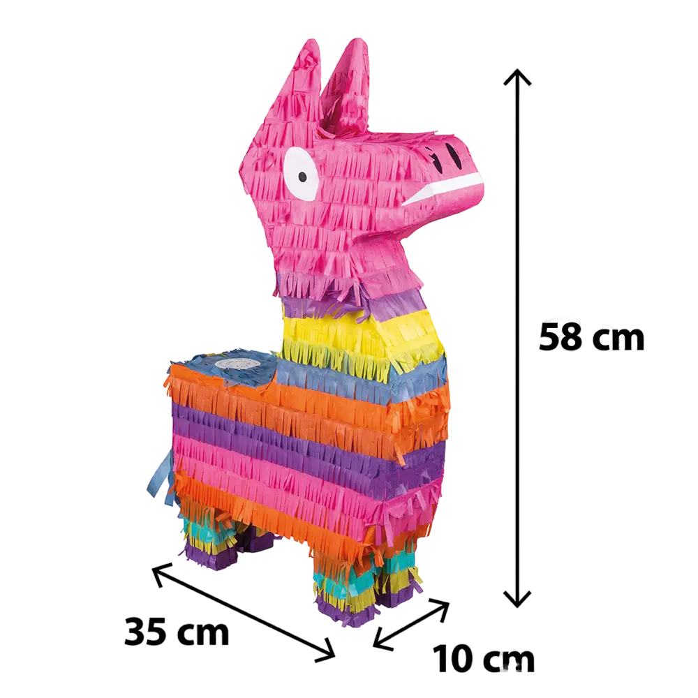 Pignatta a forma di lama multicolore