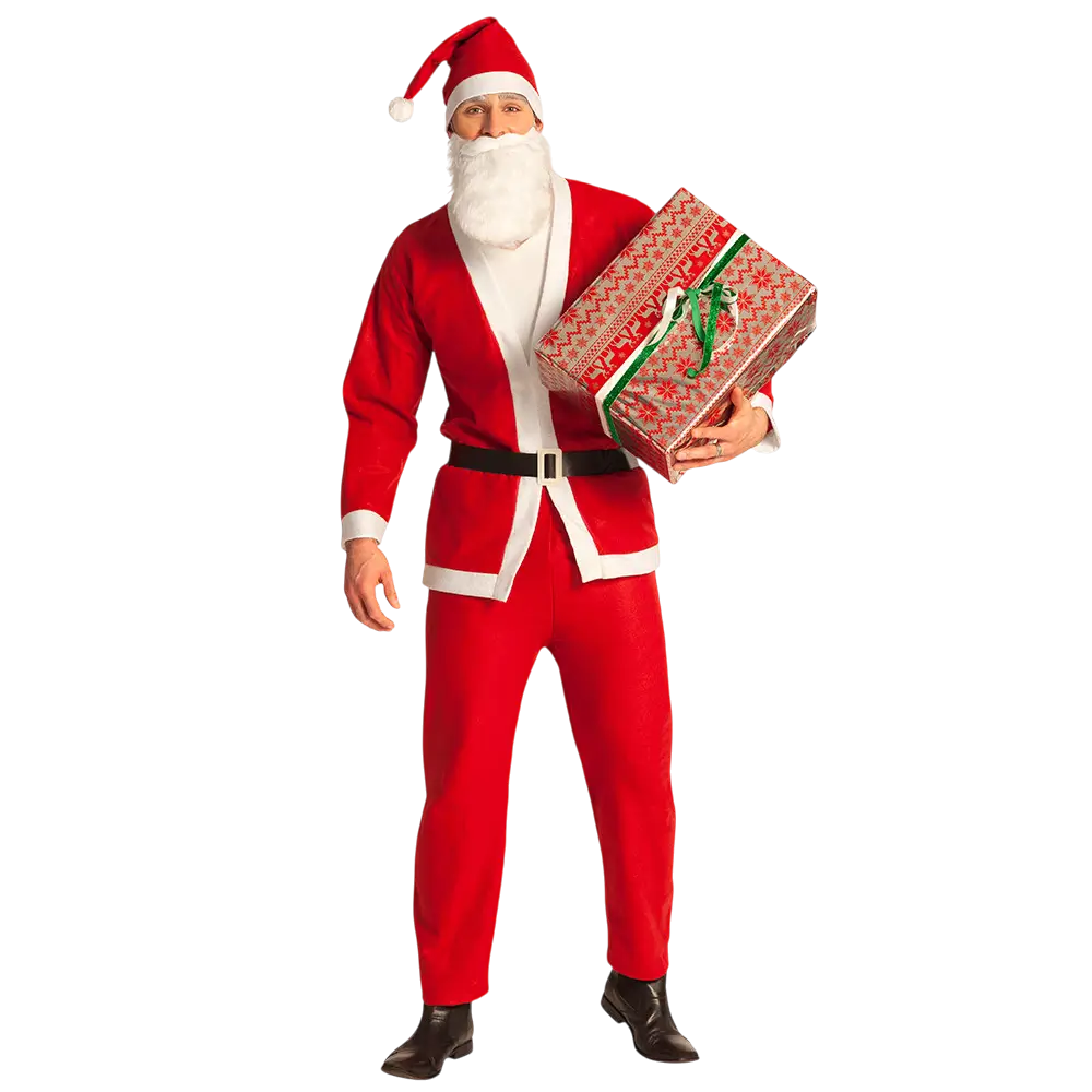 Travestimento da Babbo Natale per adulti