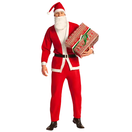 Travestimento da Babbo Natale per adulti
