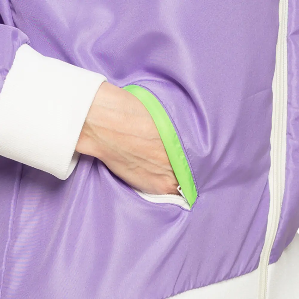 Travestimento da tuta retrò viola neon per bambini - 7-9 anni