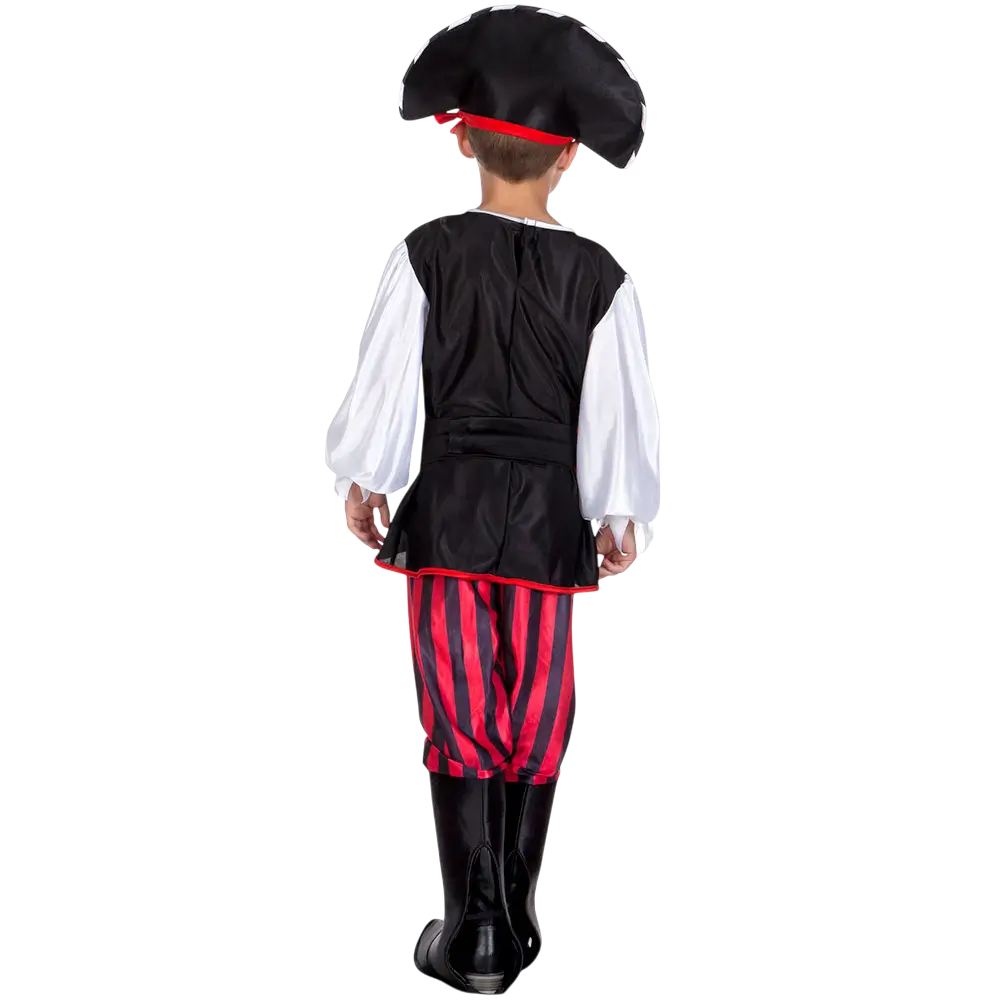 Travestimento da pirata con teschio per bambino - 4-6 anni