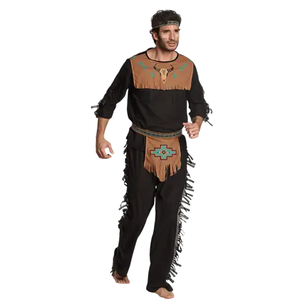 Costume indiano marrone da uomo - 50/52