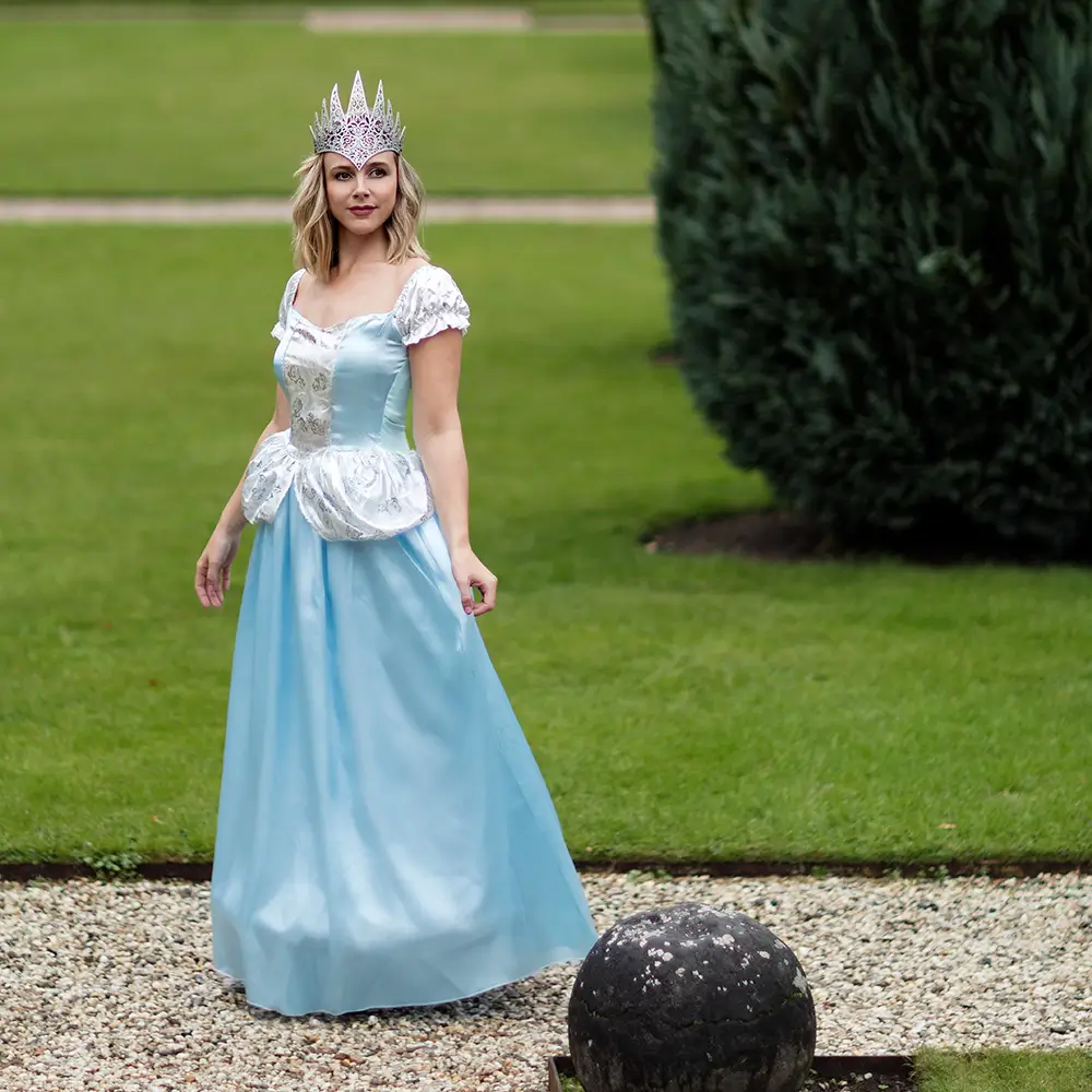 Abito da principessa azzurro da donna - 40/42