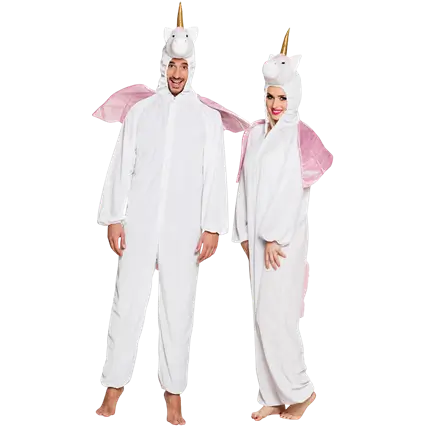 Travestimento da unicorno adulto in peluche