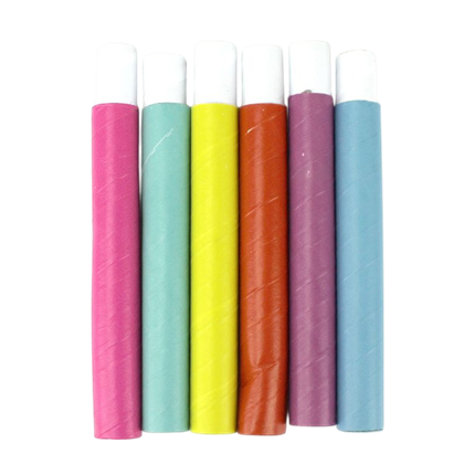 12 cannelli multicolori