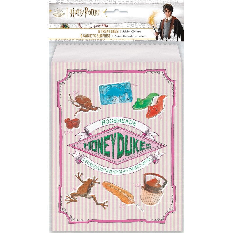 8 sacchetti di caramelle di Harry Potter