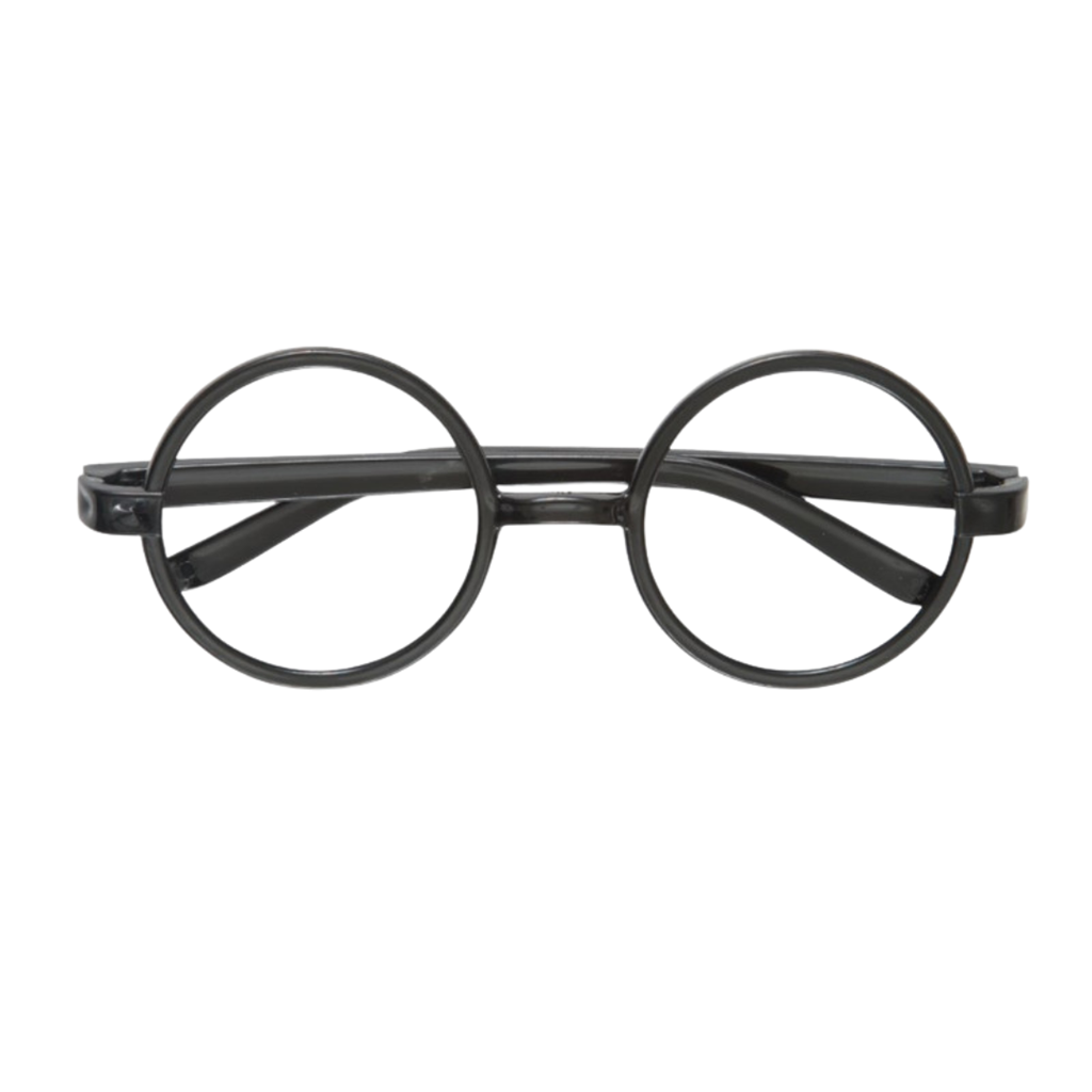 4 paia di occhiali rotondi da Harry Potter