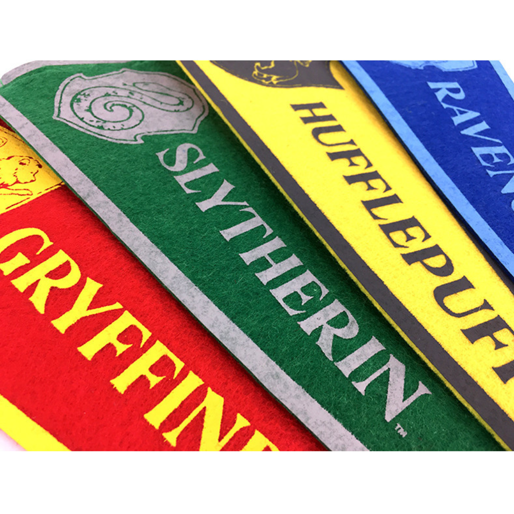 4 striscioni in tessuto di Harry Potter da appendere