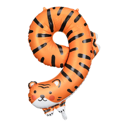 Ballon Tigre in alluminio - Numero 9