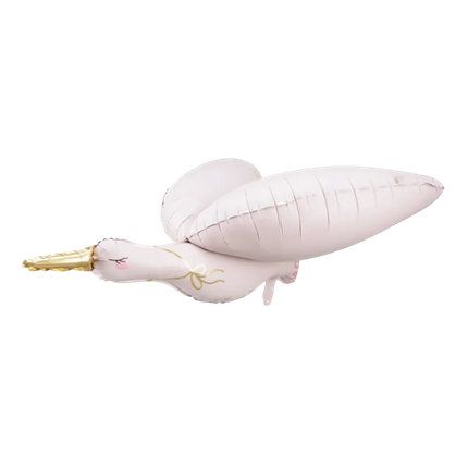 Pallone in alluminio Cigogne, 103 x 60 cm, rosa acceso