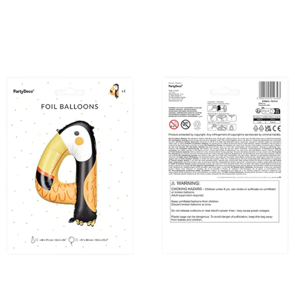 Pallone tucano in alluminio - Numero 4