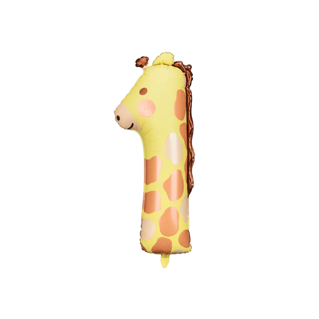 Palla giraffa in alluminio numero 1