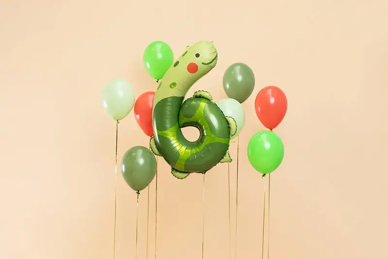 Pallone in alluminio a forma di tartaruga - Numero 6