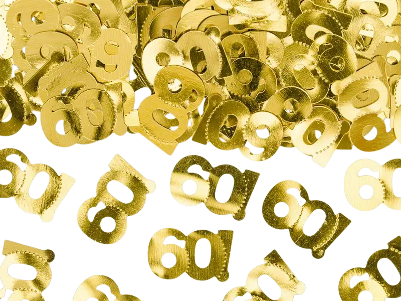 Coriandoli d'oro 60 anni