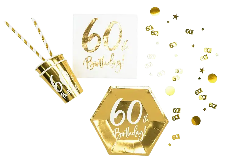 Coriandoli d'oro 60 anni