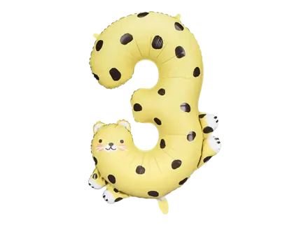 Ballon Guépard in alluminio - Numero 3
