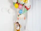 Pallone Brebis in alluminio, 87 x 57,5 cm
