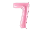 Palla Chiffre ''7'', alluminio, 86 cm, rosa chiaro