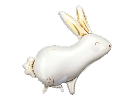 Palloncino in alluminio Rabbit, 67 x 88 cm