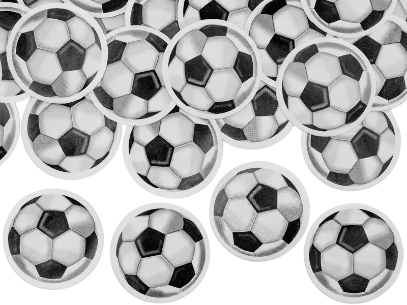 Cannone per coriandoli di calcio