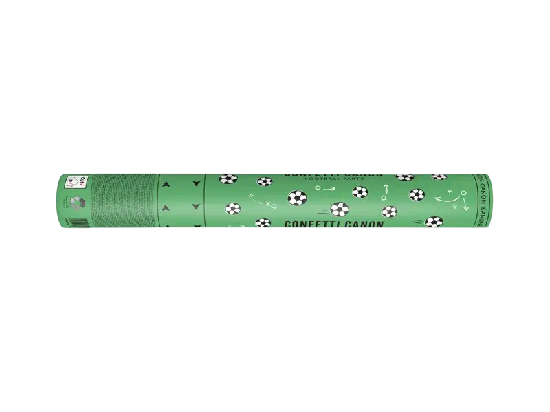 Cannone per coriandoli di calcio