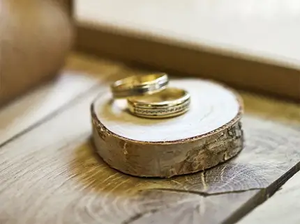 6 Segnaposto in legno