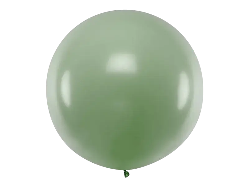 Palla rotonda di 1 m, verde pastello Rosmarino