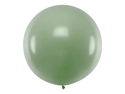 Palla rotonda di 1 m, verde pastello Rosmarino