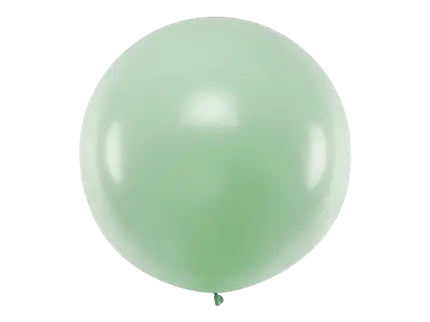 Pallone gigante rotondo verde pistacchio - 1 metro