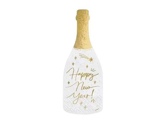 Tovaglioli da champagne, oro, 14,5 x 12 cm