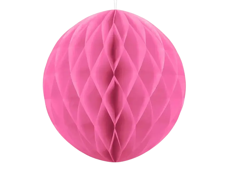 Palla a nido d'ape rosa - 30 cm