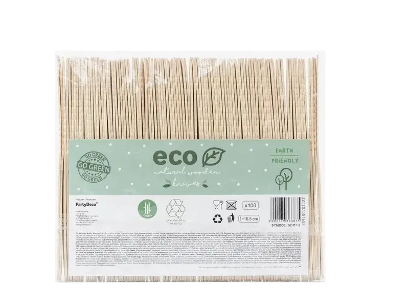 100 coltelli di legno
