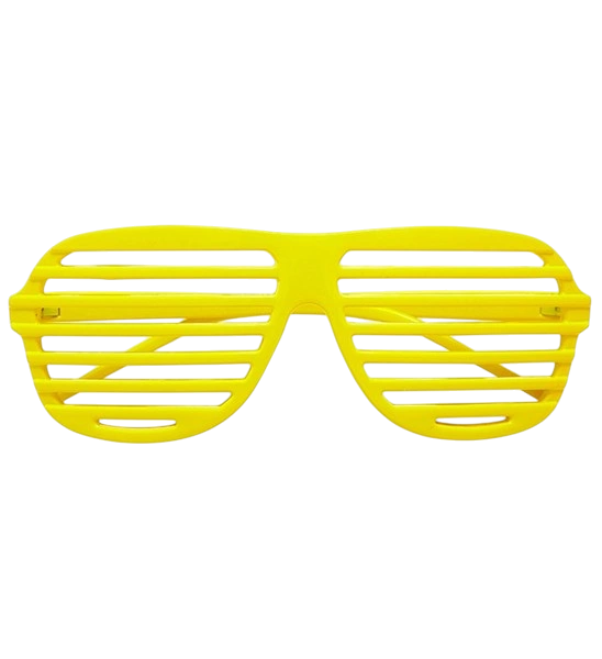 Occhiali per tapparelle giallo fluorescente